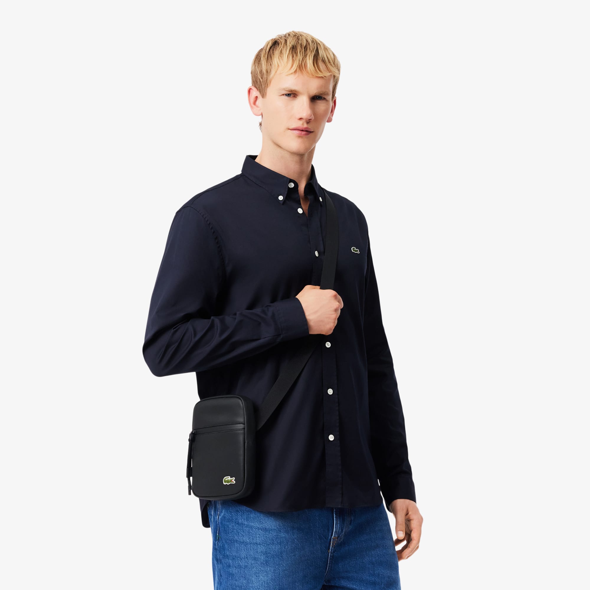 Small LCST Slimline Satchel - Bags - New In 2026 | Lacoste