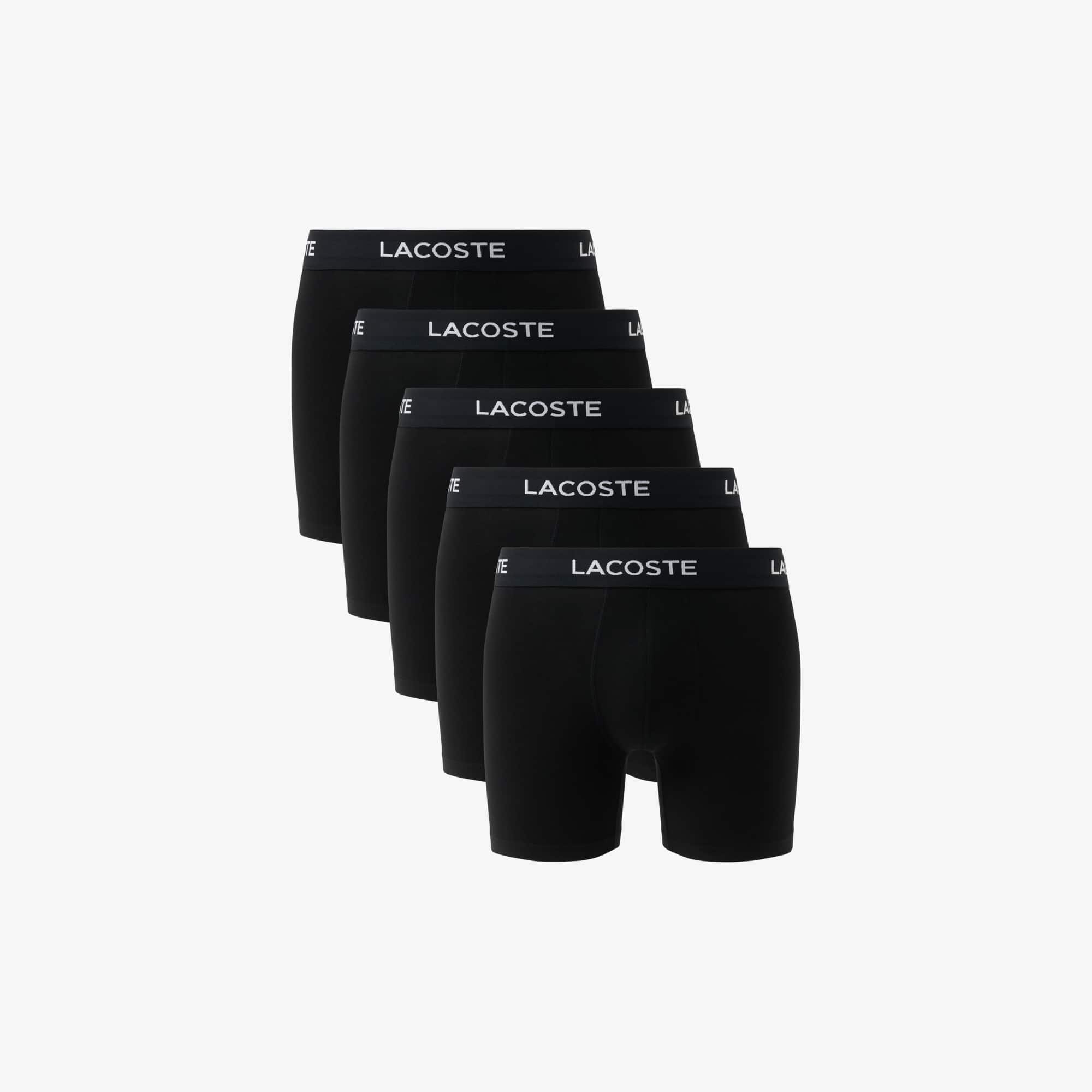 Men's Branded Waist Boxer Briefs 5-Pack