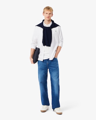 Camisa Para Hombre De Corte Regular De Algod&oacute;n
