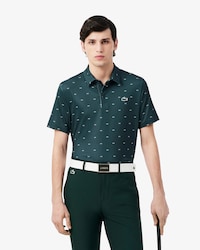 Regular Fit Printed Golf Polo