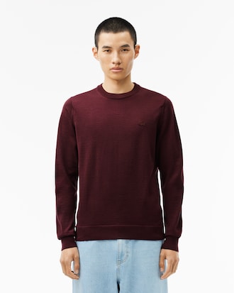 Men's Merino Wool Crew Neck Sweater