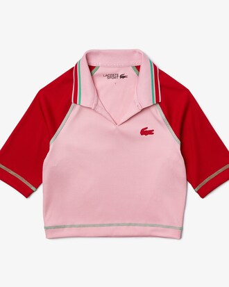 Polo Lacoste para mujer SPORT En Canal&eacute; Corto Y El&aacute;stico