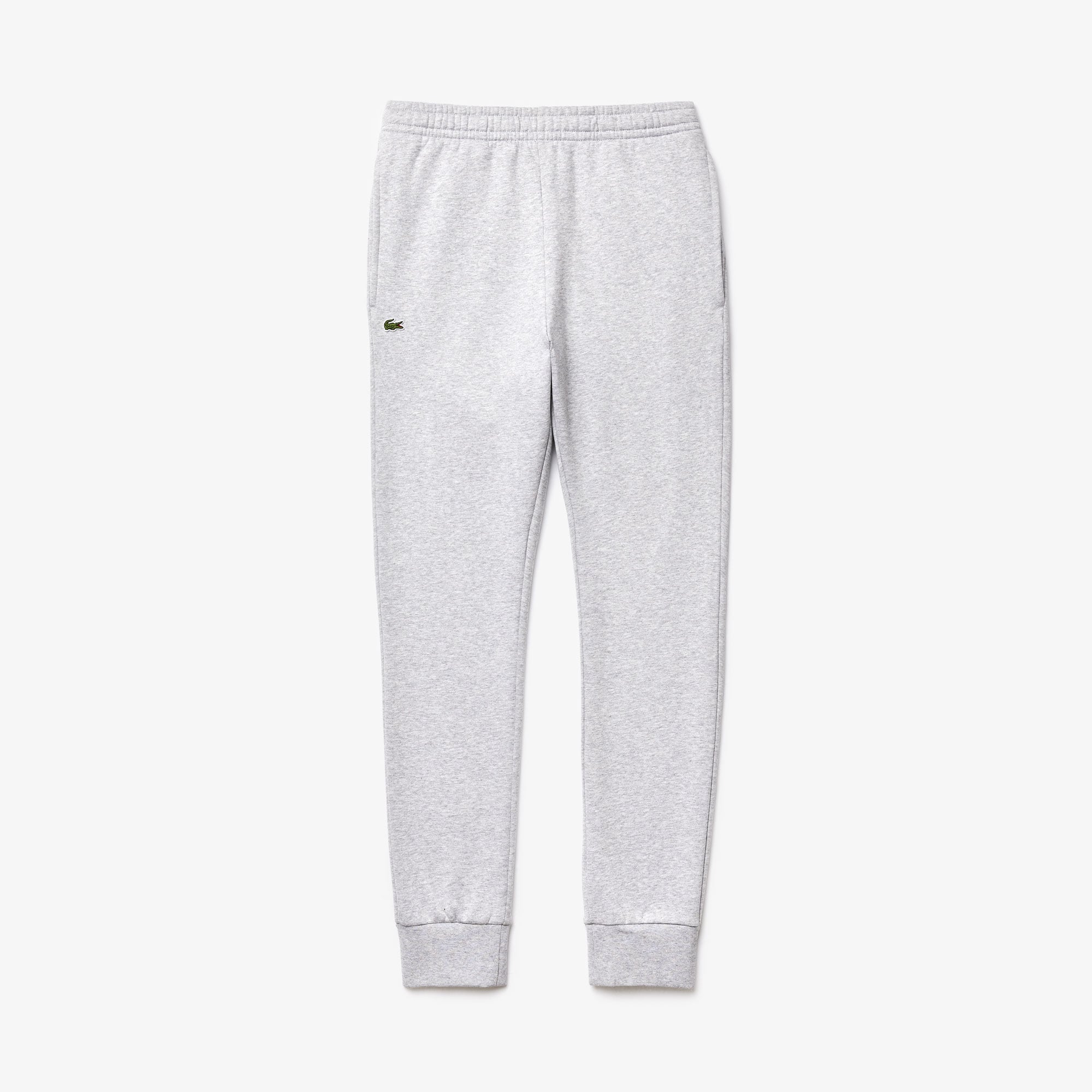 white lacoste track pants