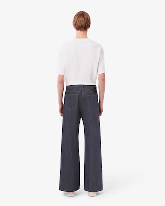 Men's Runway Wide Leg Selvedge Jeans