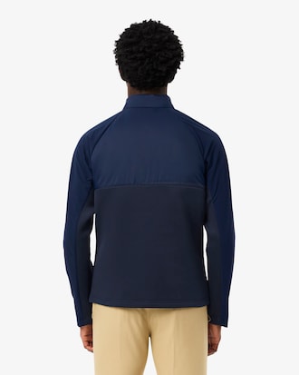 Men's High-Neck Quilted Golf Jacket