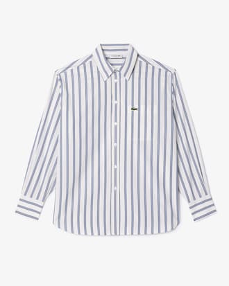 Camisa de popelina extragrande