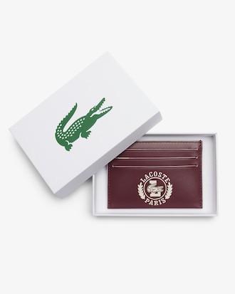 Men's Vintage Logo FG Leather Card Holder