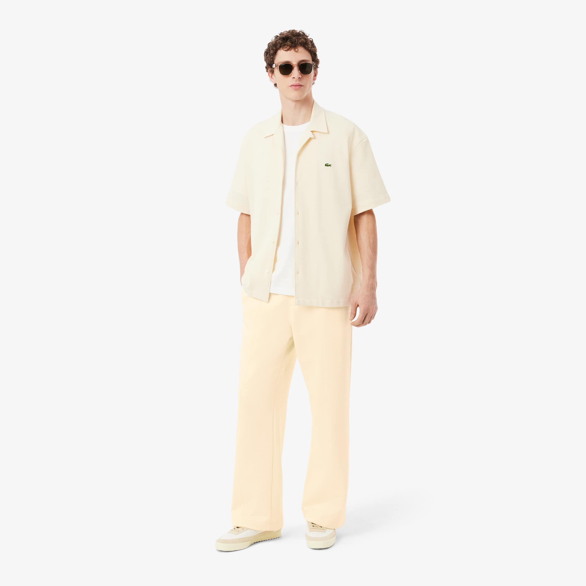 Lacoste Men's Loose Fit Fleece Sweatpants