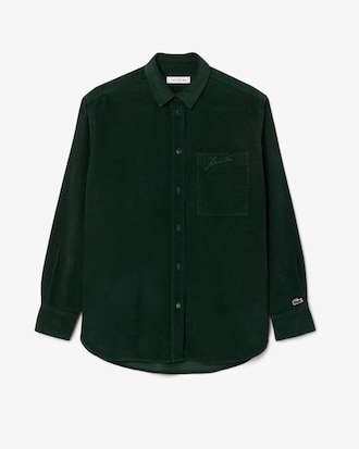 Women's Oversized Corduroy Overshirt