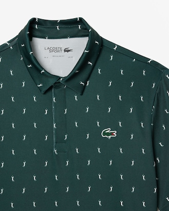 Polo de golf Regular Fit con protecci&oacute;n UV para hombre