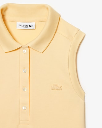 Women's Slim Fit L.12.D Sleeveless Stretch Polo