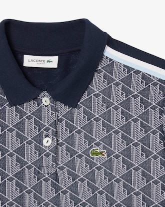 Women's Slim Fit Monogram Polo