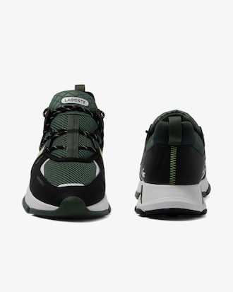 Sneakers L003 homme textile avec la&ccedil;age unique