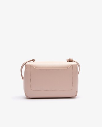 Amelia Engraved Metal Clasp Leather Bag