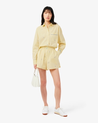 Cotton Poplin Boxer Shorts   