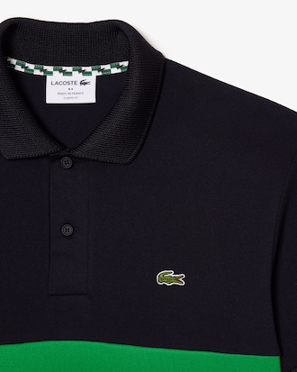 Men's Made in France Contrast Stripe Polo