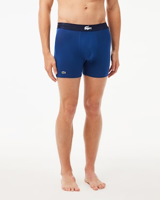 Men's 3-Pack Crocodile Waist Boxer Briefs