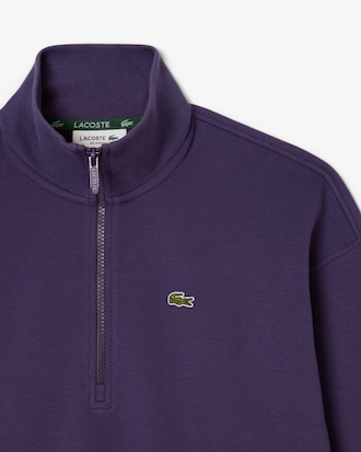 Women's Zip-Up Piqué Sweatshirt