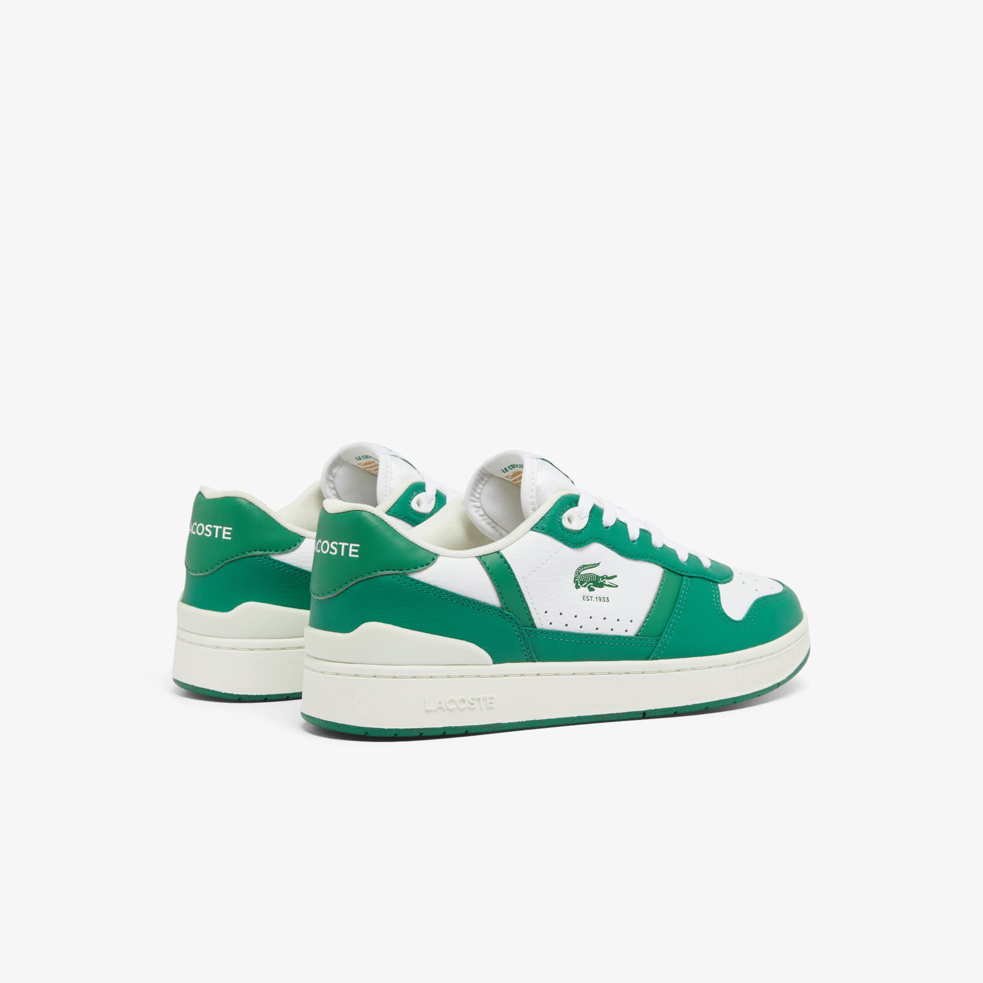 Men's T-Clip Set Leather Sneakers - Sneakers - New In 2025 | Lacoste