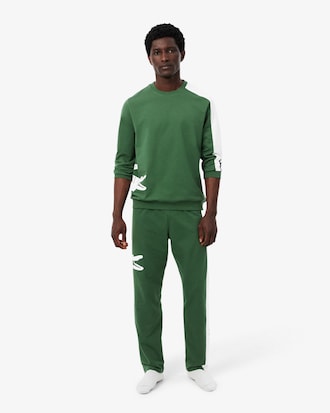 Men's Printed Fleece Loungewear Pants