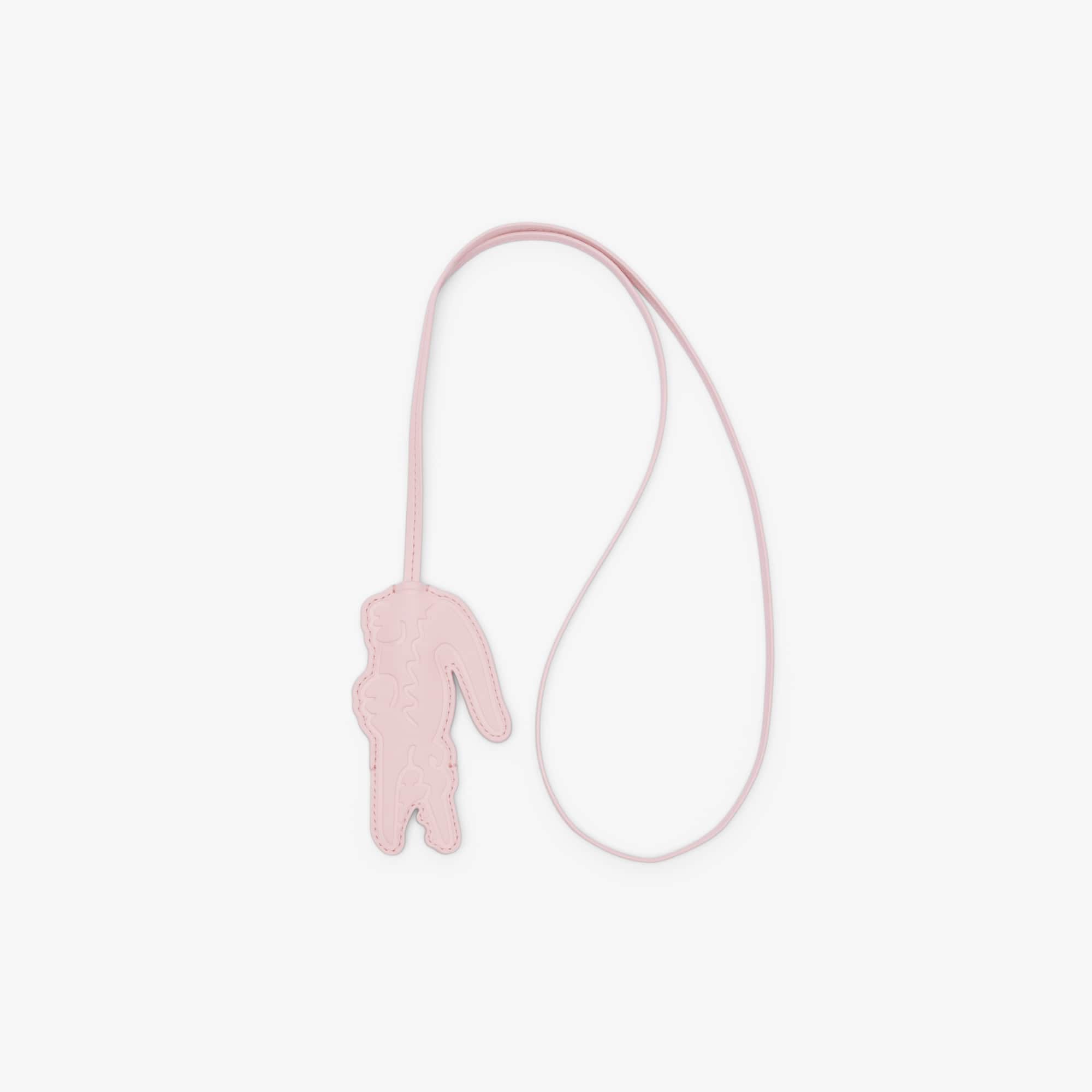 Lacoste Crocodile Key Ring - One Size In Pink
