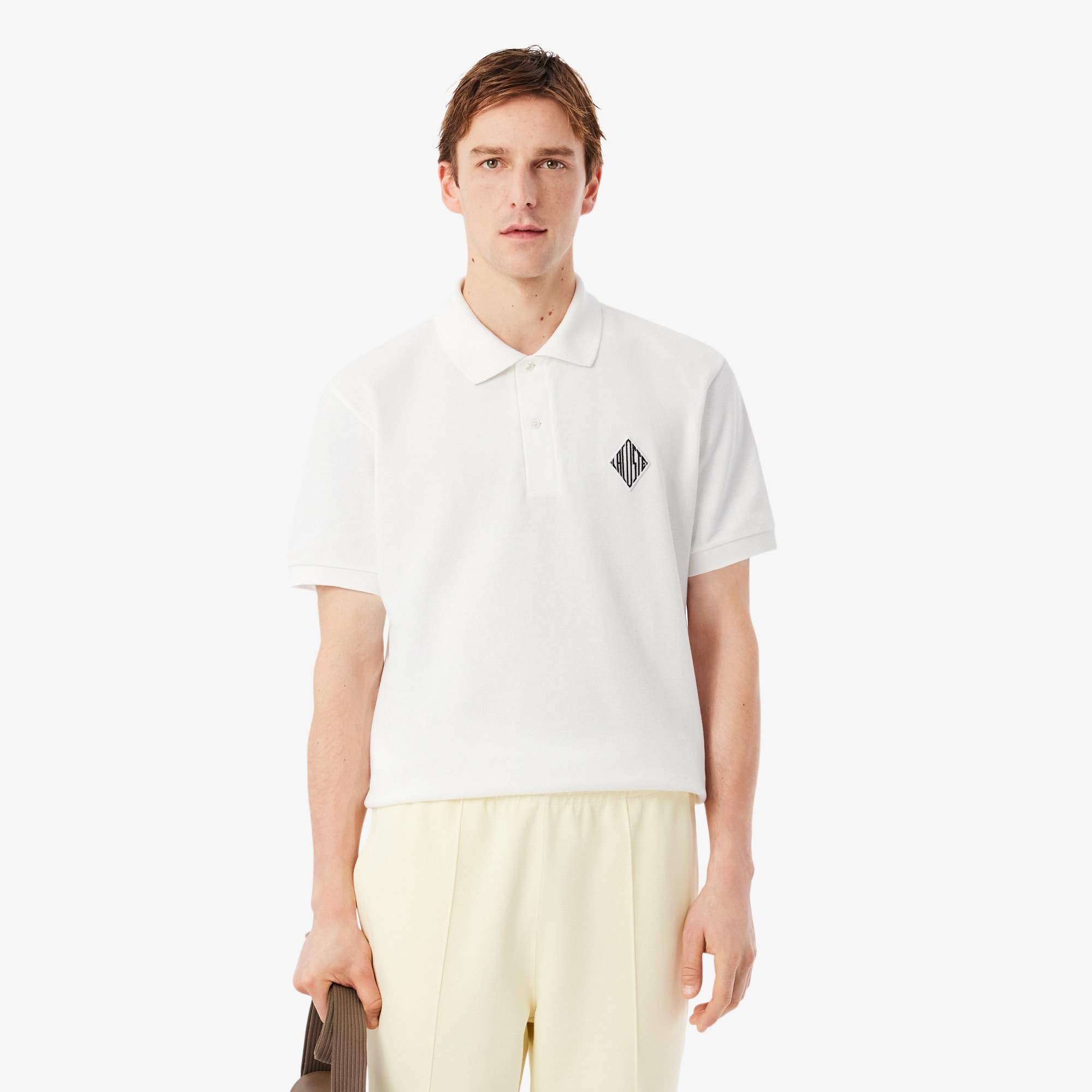 Lacoste Classic Fit Badge Accent Piqué Polo