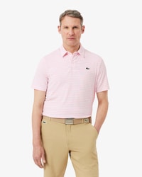 Regular Fit Ultra Dry Striped Golf Polo