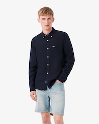 Men's Regular Fit Linen Shirt