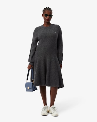 Women's Short Seamless Wool Dress