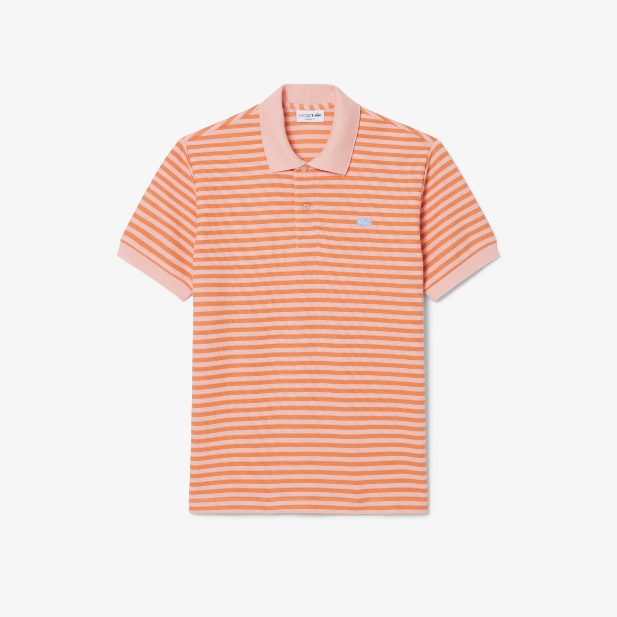 Classic Fit Textured Striped Polo - Polo Shirts - New In 2026