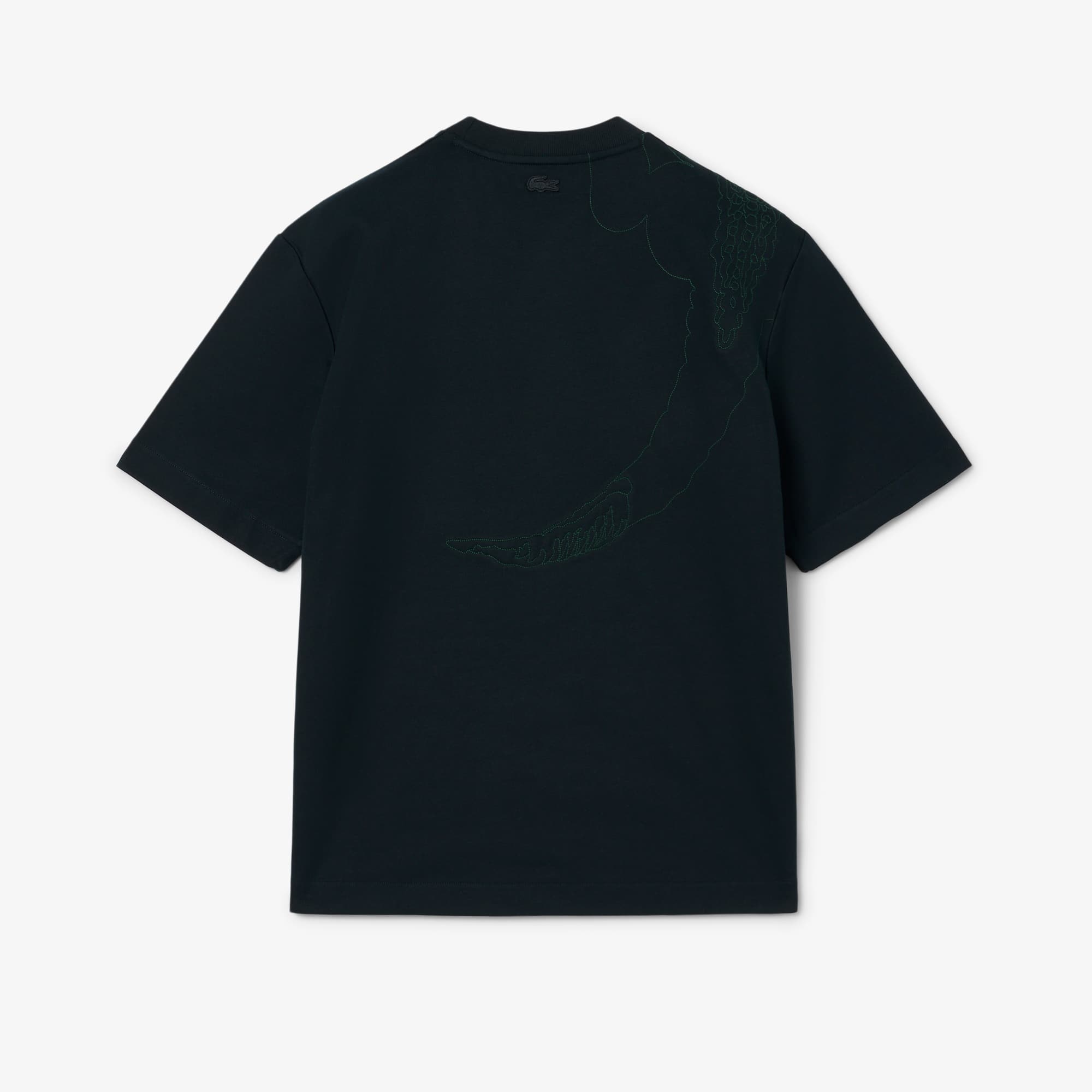 Runway Embroidered Crocodile T-shirt - T-shirts - New In 2026