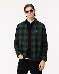 Sobrecamisa Regular Fit De Algodón Y Lana