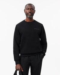 Men's Piqu&eacute; Badge Accent Sweatshirt