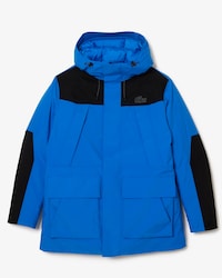 Men's Hooded Colorblock Parka