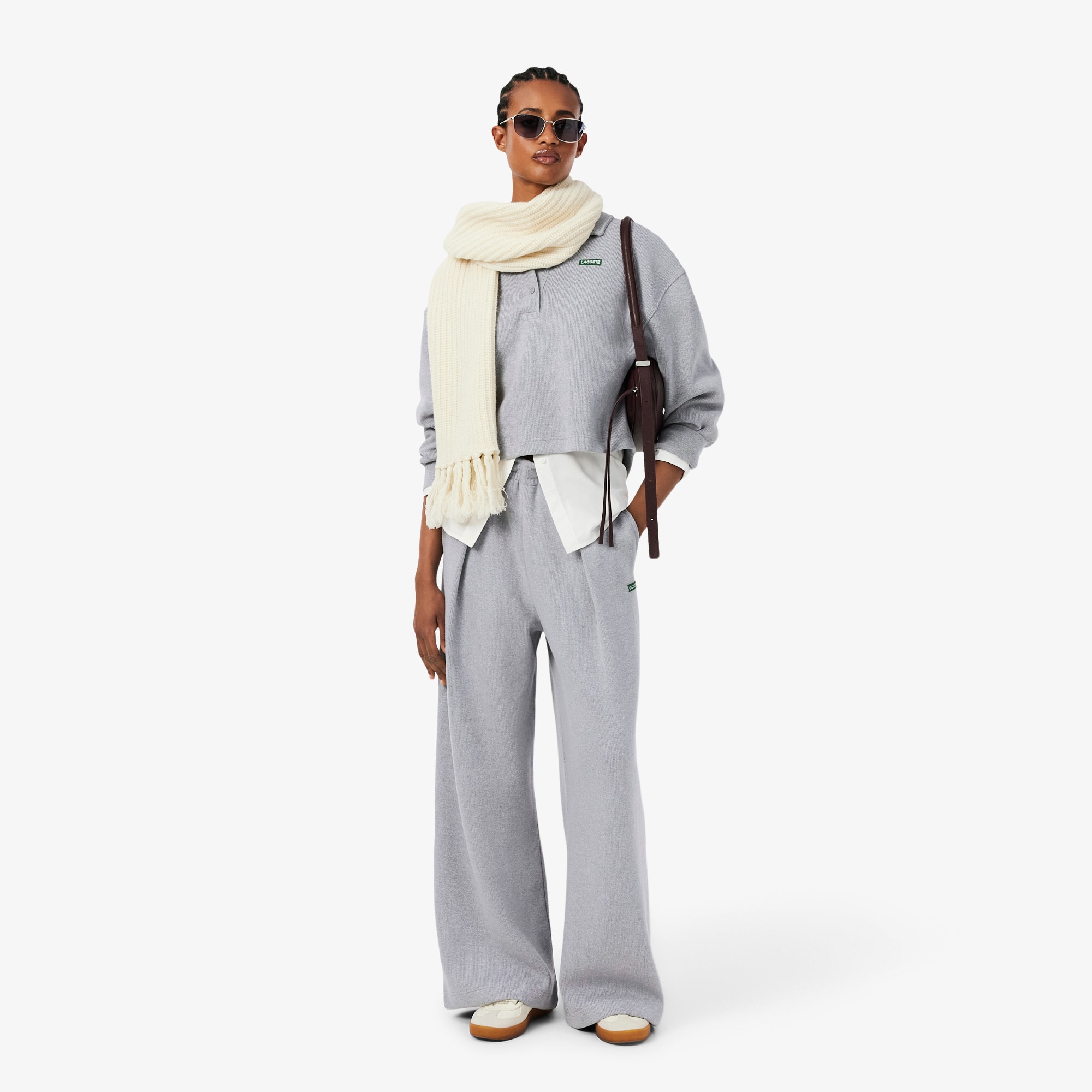 Flare Fit Ribbed Sweatpants - Pants & Leggings - New In 2026 | Lacoste