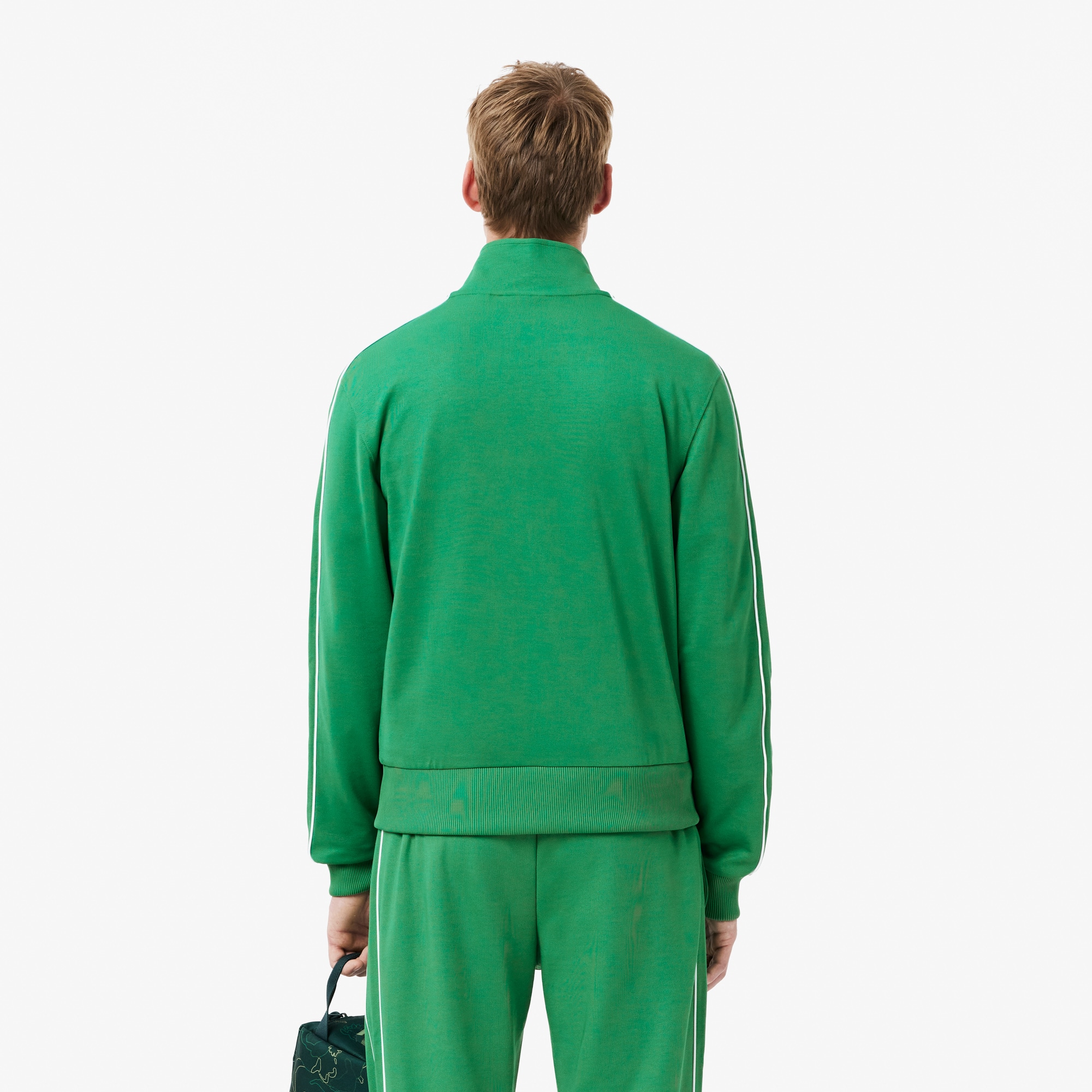 Men's Paris Piqué Zip-Up Track Jacket - Sweaters & Sweatshirts