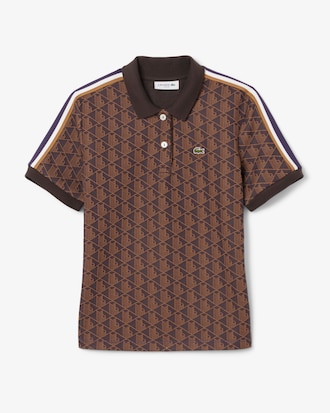 Women's Slim Fit Monogram Polo