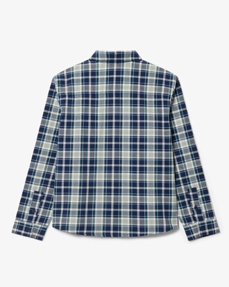 Camisa Oxford de Algod&oacute;n de Cuadros Escoceses