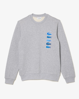 Men's Classic Fit Croc Print Sweatshirt