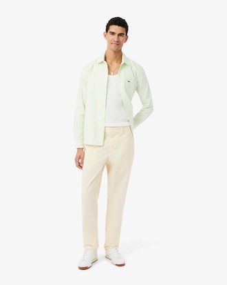 Regular Fit Cotton Twill Chino Pants