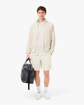 Regular Fit Monogram Jacquard Shorts