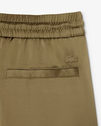 Women's Oversized Satin Sweatpants