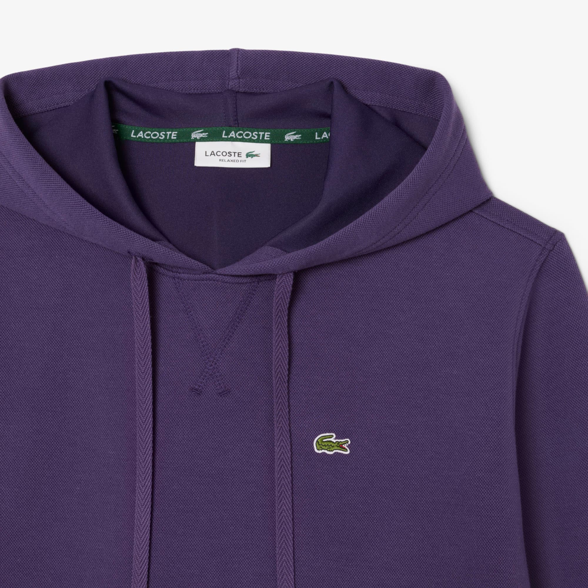 Women's Piqué Hoodie - Sweaters & Sweatshirts - New In 2026 | Lacoste