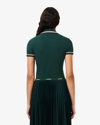 Women's L.12.D Slim Fit Trim Detail Polo