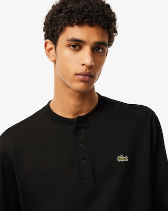 Men's Long Sleeve Henley