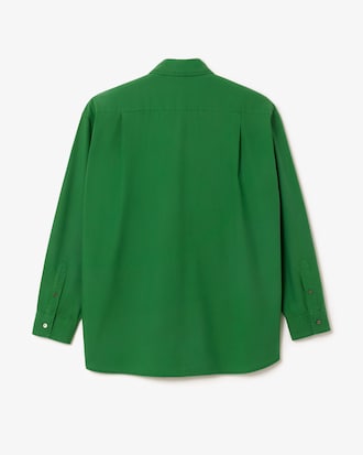 Unisex Embroidery Collection Button Down Shirt
