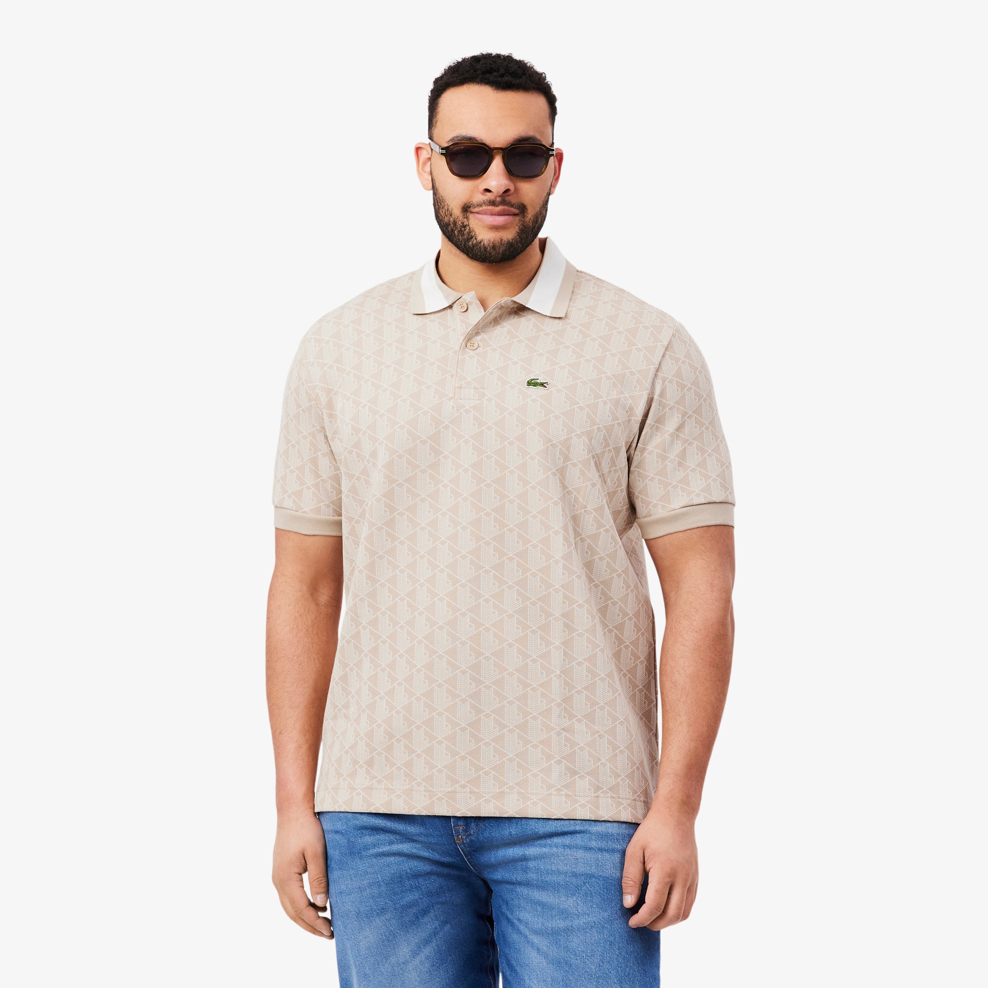 Men's Classic Fit Monogram Polo