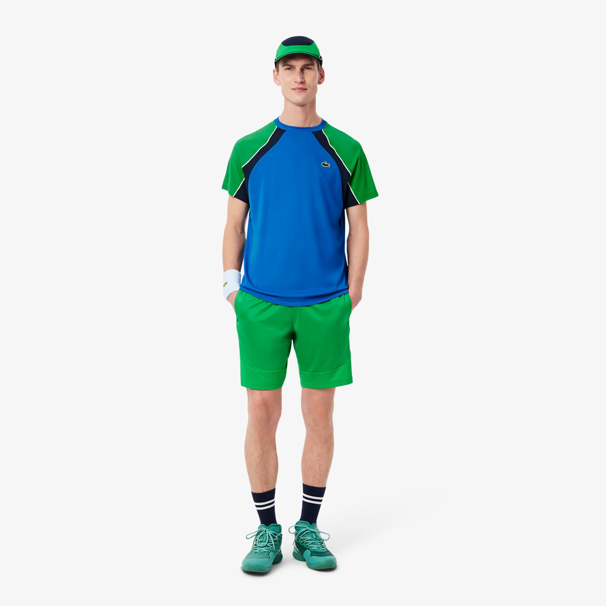 Men's Ultra Dry Colorblock Tennis T-Shirt - T-shirts - New