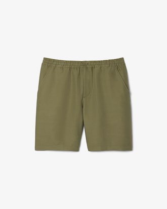 Men's Regular Fit Wool Blend Shorts