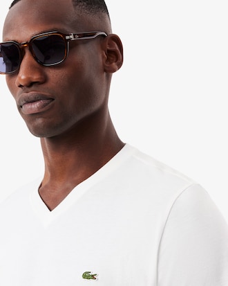 Men's Lightweight Pima Cotton V-Neck T-Shirt